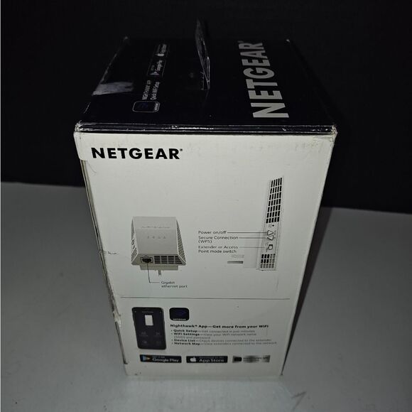 NETGEAR EX6250 AC1750 White Dual-Band Wi-Fi Mesh Range Extender - Picture 6 of 9